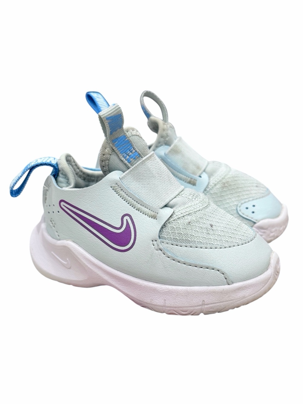 Nike Flex Runner 3 Toddler Shoes in Glacier Blue Baby Toddler Girl Size 4C
